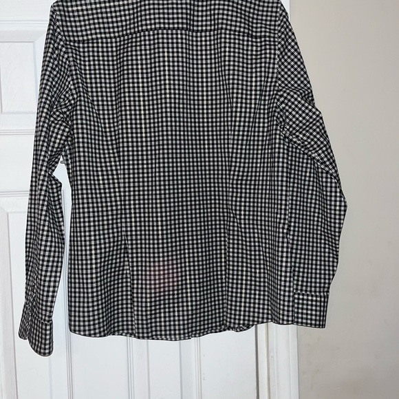 LNWOT, Talbots Black & White Top, Size 16 Petite - Picture 3 of 5